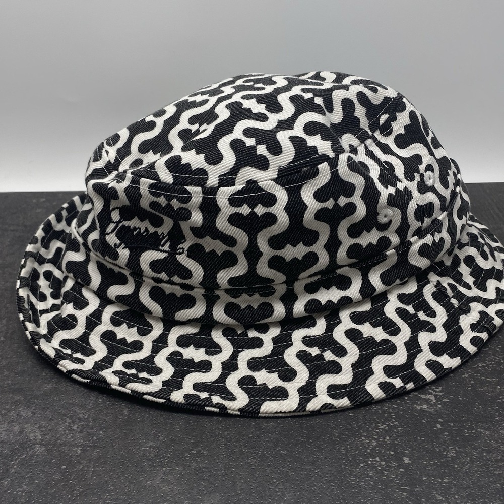 Supreme NY Twill Crusher Bucket Hat Monogram Medium / Large‎ Black